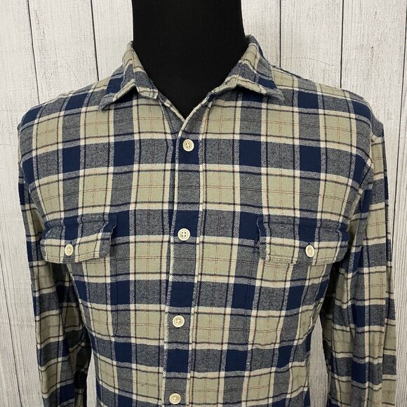 Lucky Brand Men's XL Multicolor Check Long Sleeve Button-Front Flannel Shirt - Picture 1 of 7